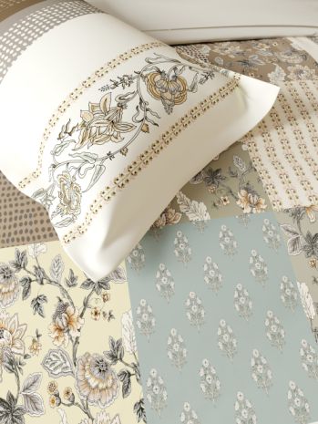 Bedsheets - King premium soft cotton bedsheet Digital Print DD (Bahara)