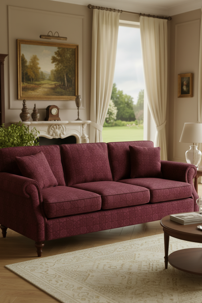 Upholstery fabrics -Ajrakh(Bughti)