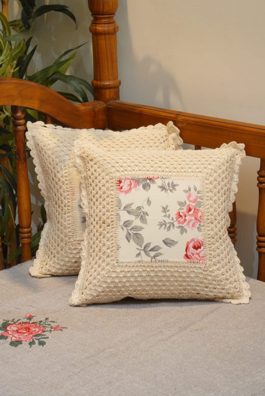 Cushion covers - crochet cushion covers 12*12inches