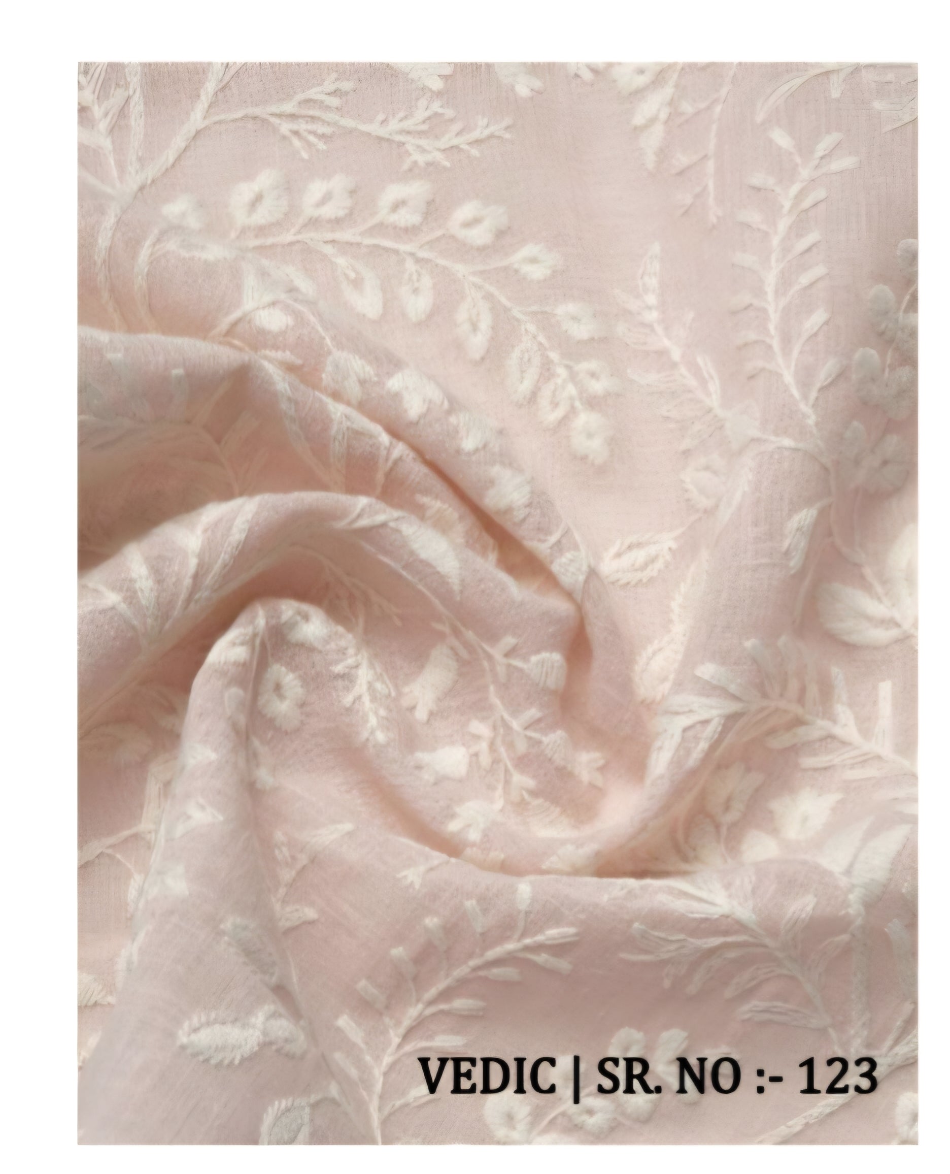 Fabric only Curtains -Premium embroidered designer curtains semi Transparent