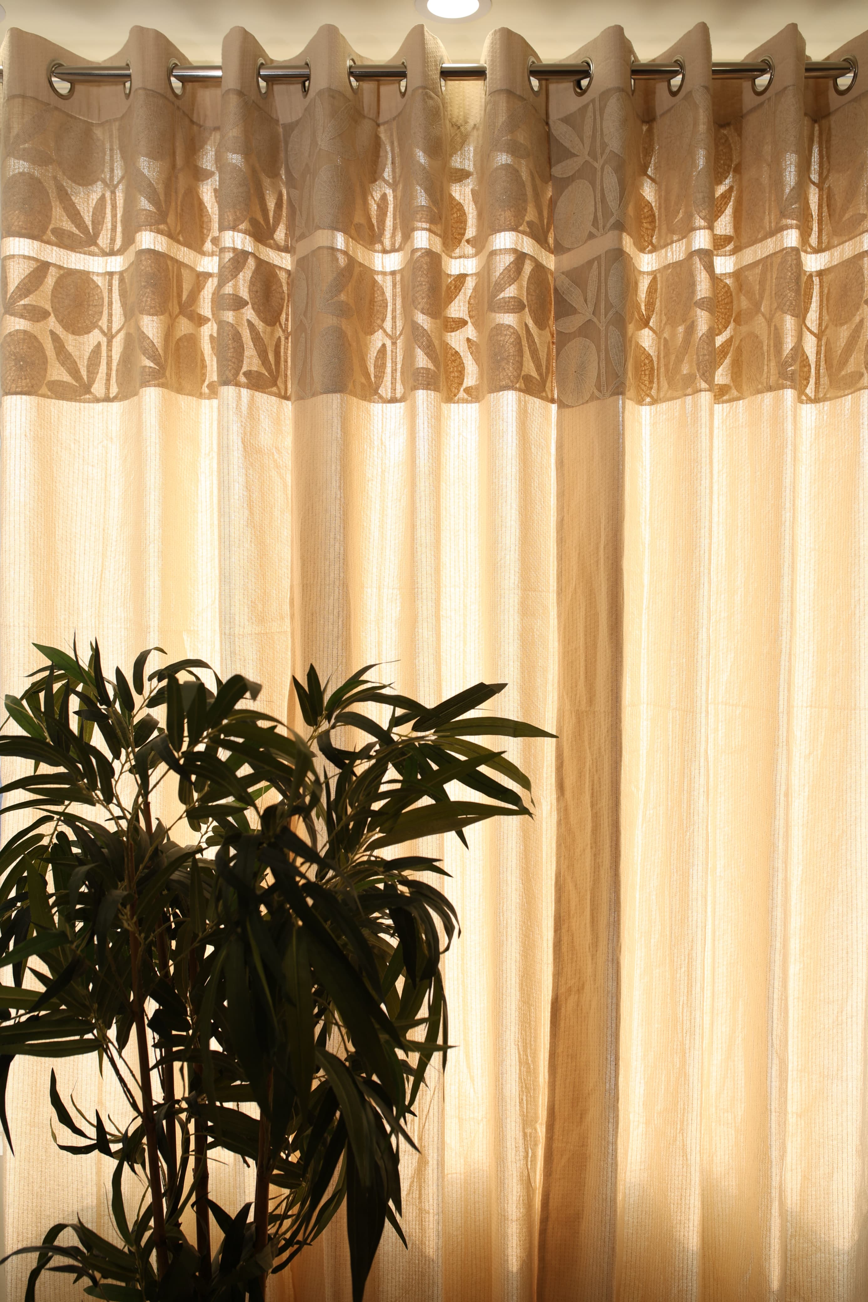 Curtains - Premium embroidery designer opaque curtains ready to dispatch