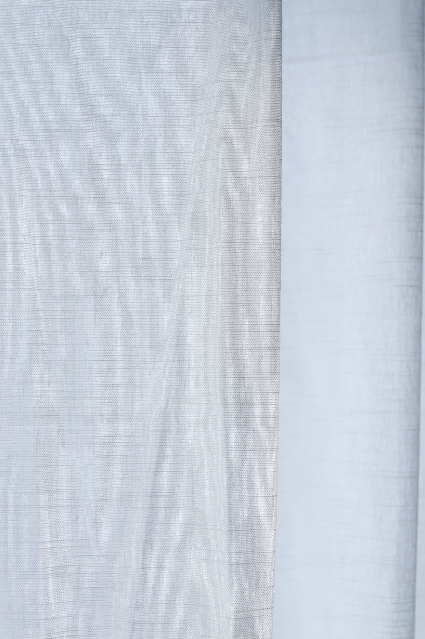 Curtains - cross stitch embroidery semi Transparent curtains