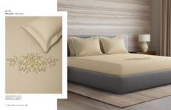 Bedsheets - King Premium machine embroidery bedsheets Sansaar : Saembro