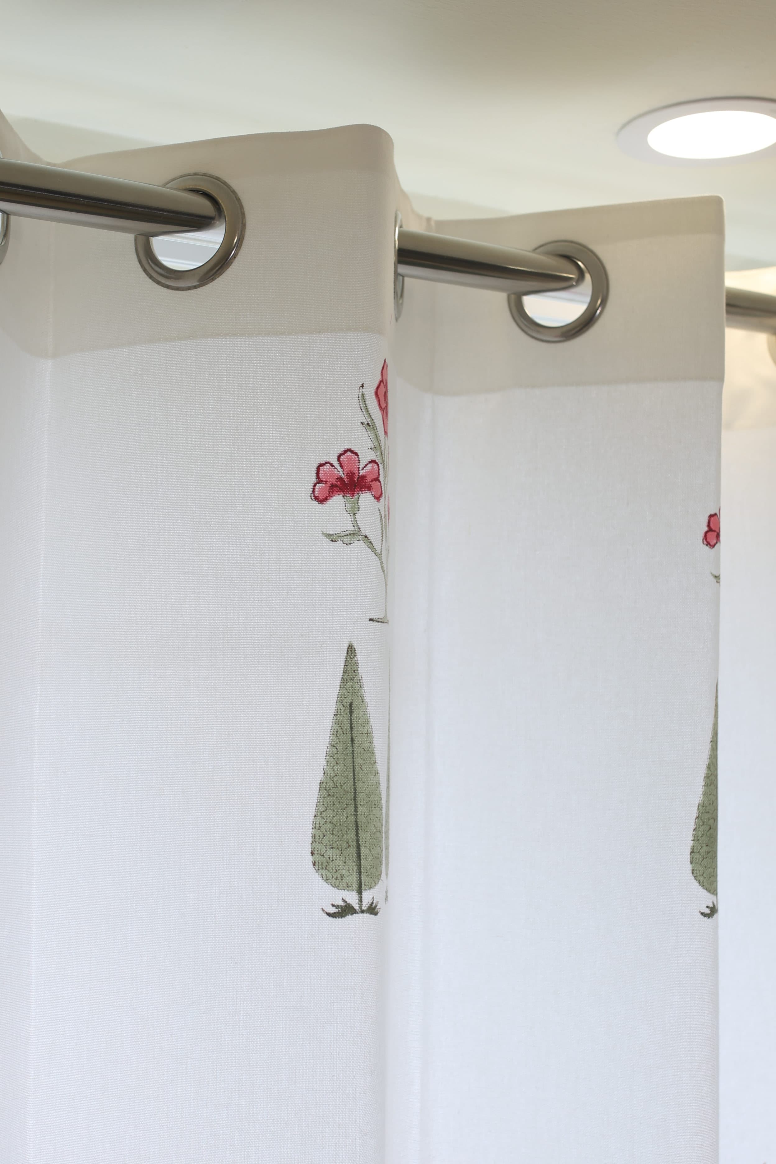 Curtains - Handblock printed curtains