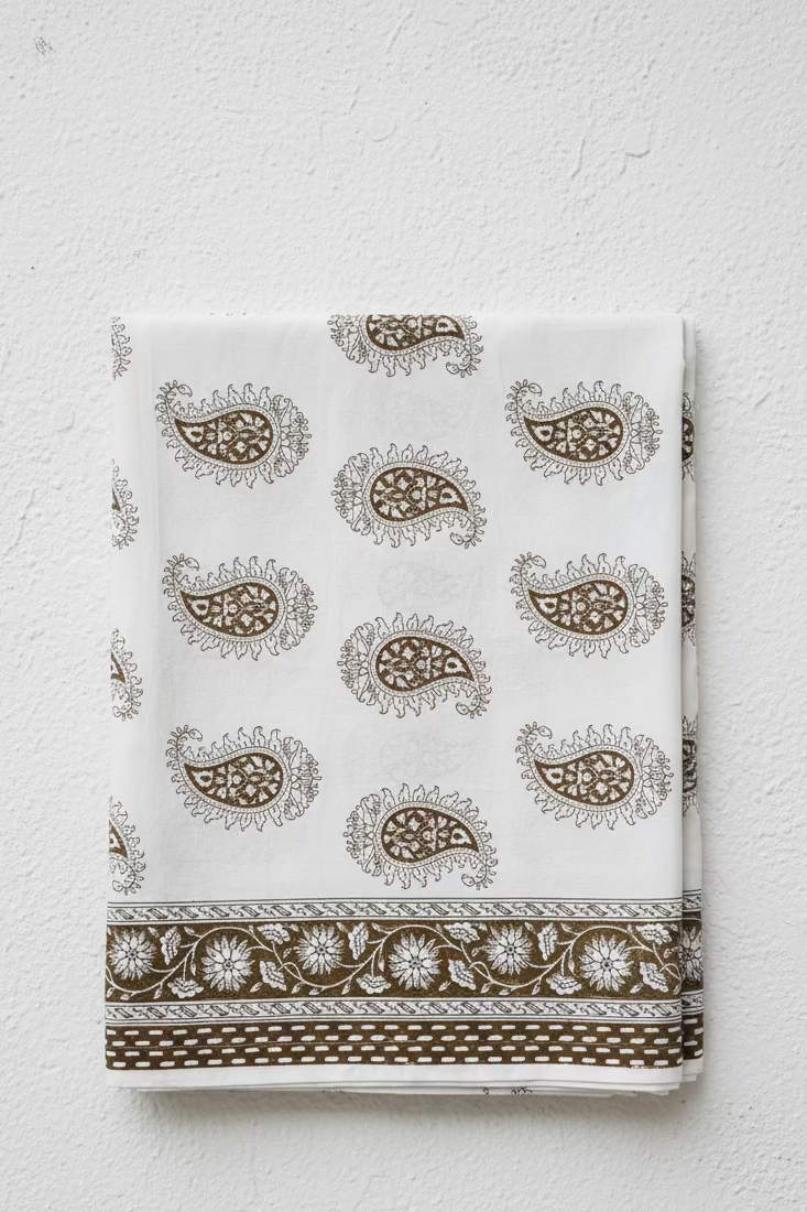 Bedsheets - Handblock queen rajwada print bedsheets