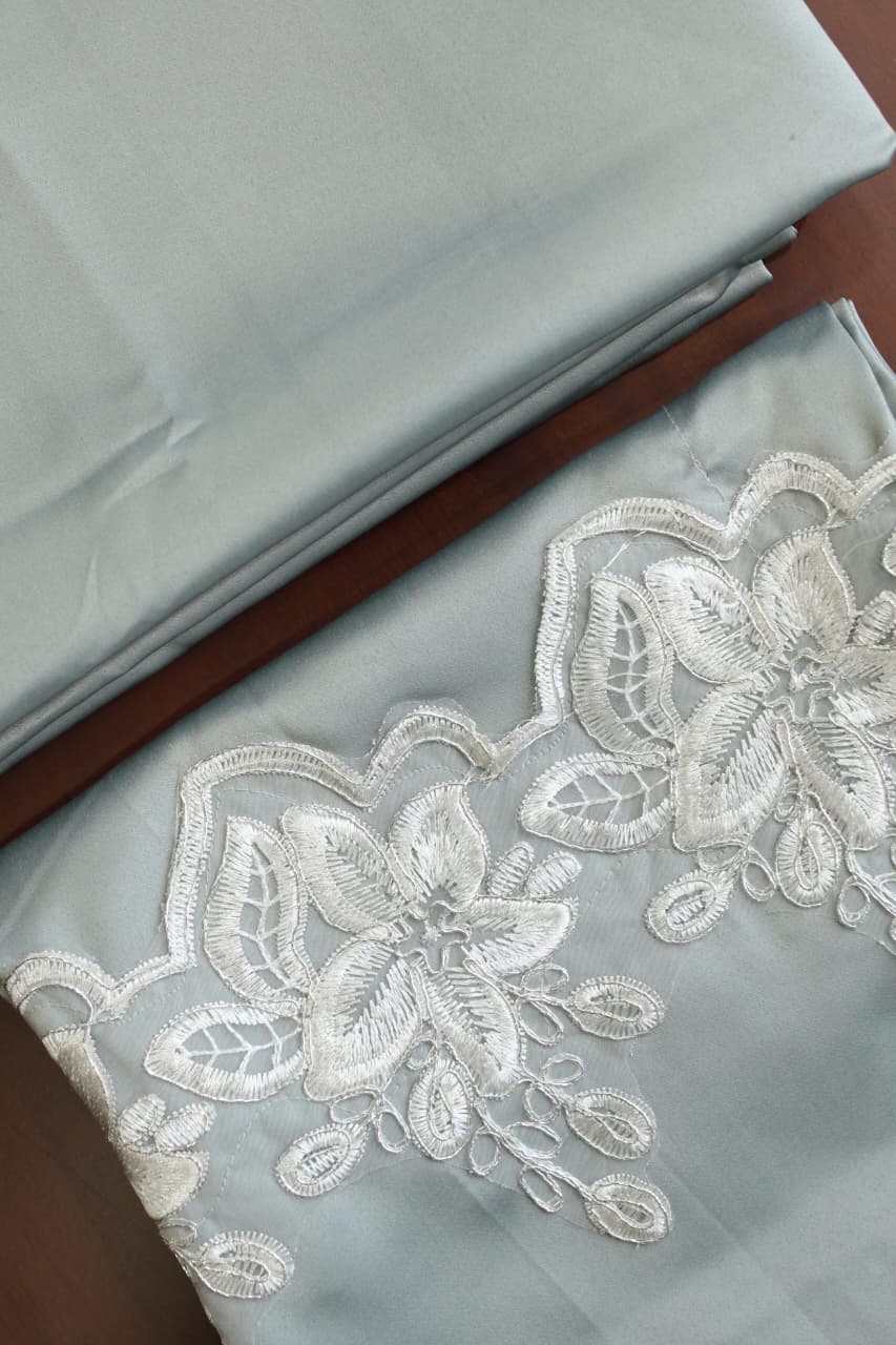 Onam : Bedsheets satin -  Queen size bedsheet