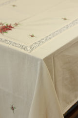 Table cloths-8 seater cross stitch embroidered