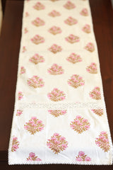 Table Runners - 8seater printed lace runner