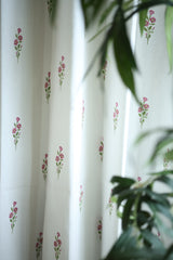 Curtains - Pink Meadow curtains