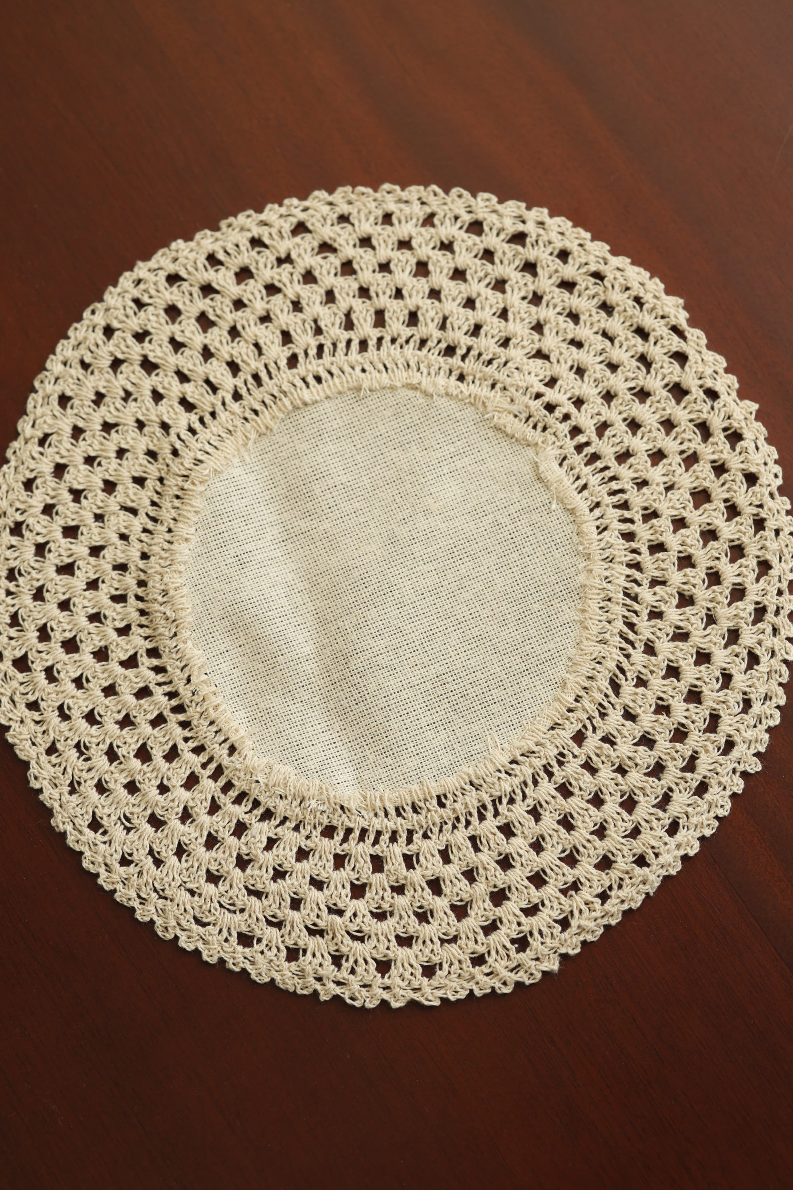 Coaster - crochet coaster 8 inches