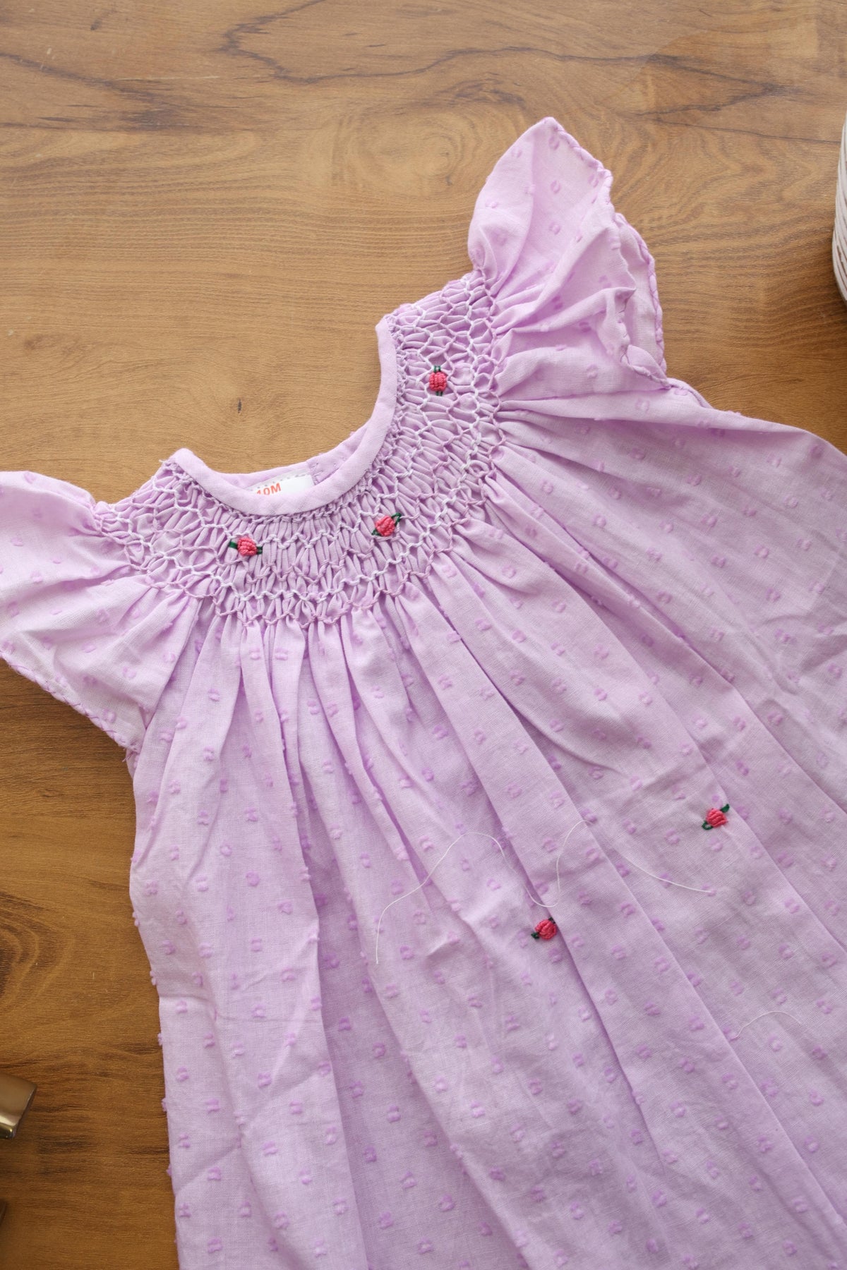 Kids dress - smocked 6-10 months