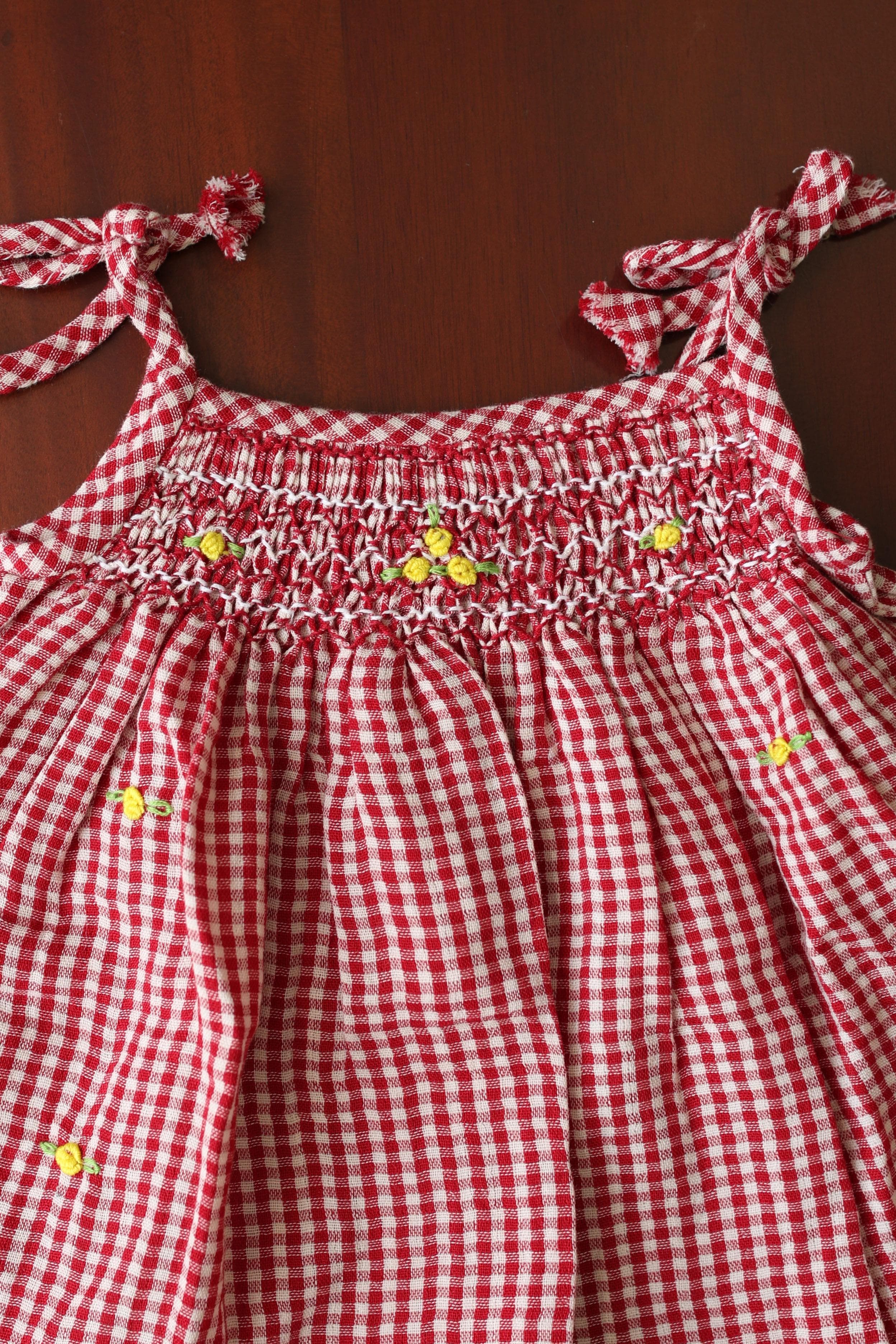 Kids smocked dress 3-6 month