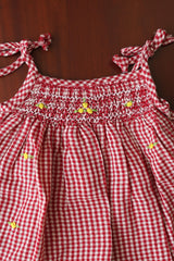 Kids smocked dress 3-6 month