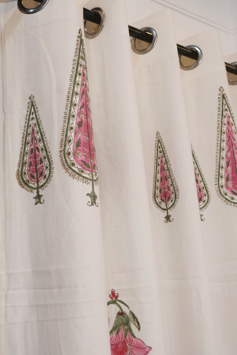 Curtains - Handblock curtains