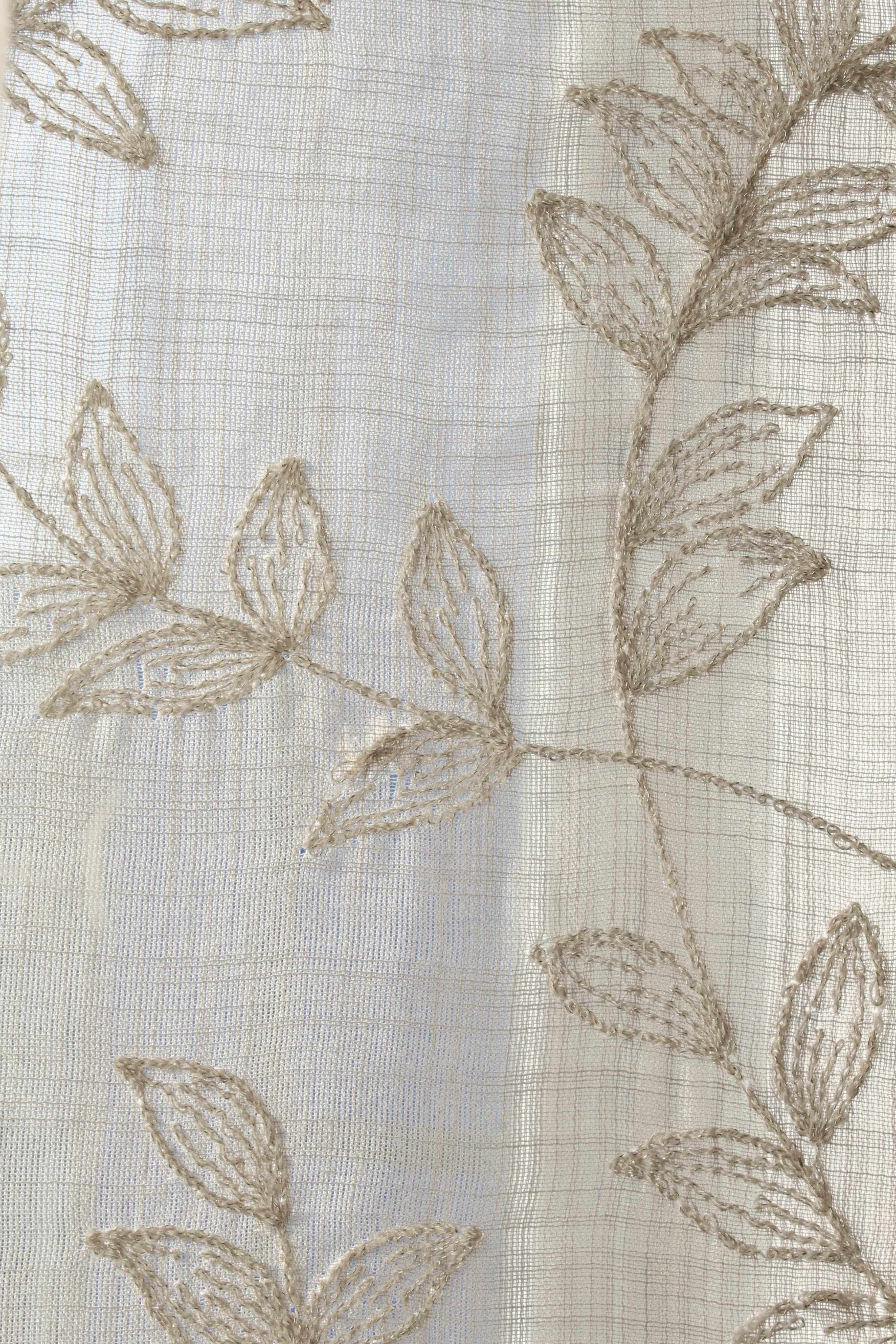Curtains - Premium Embroidery sheer curtains verbena zinnia prebooking