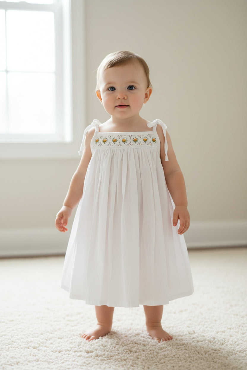 Kids Smocked Dress 1 year