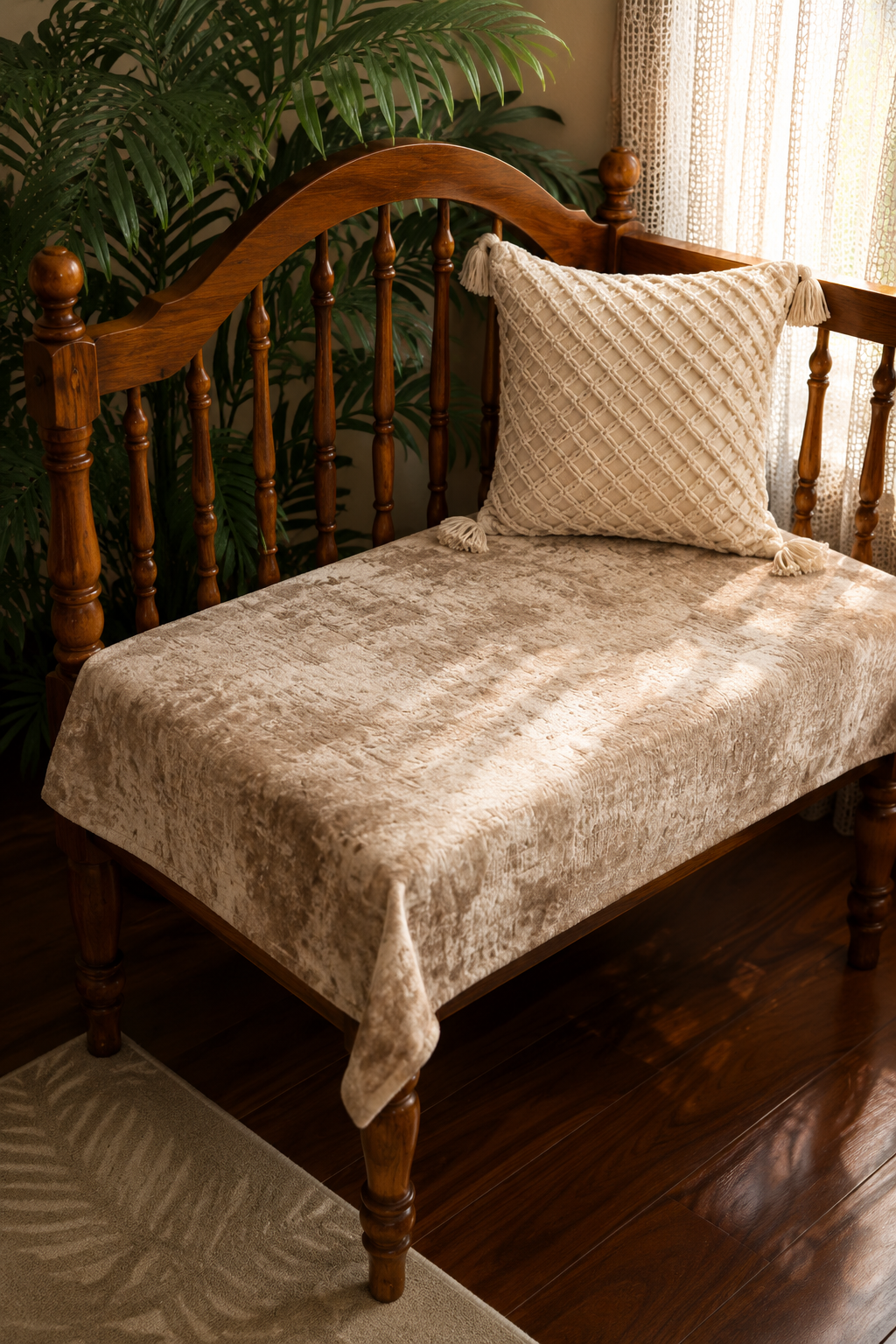 Sofa protector ( meter per) description 𝗔𝗻𝘁𝗶 𝗦𝗸𝗶𝗱