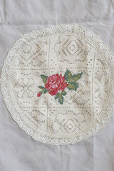 Chair / sofa back - cross stitch embroidery 3+1+1