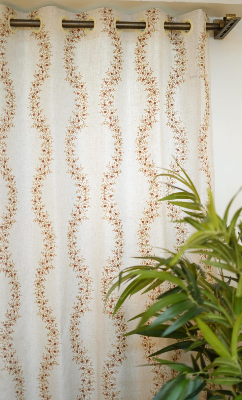 Curtains -Premium embroidered opaque curtain