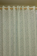 Curtain-Self printed semi transparent