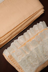 Bedsheets - Premium designer king Ruffle Bedsheets dd lace