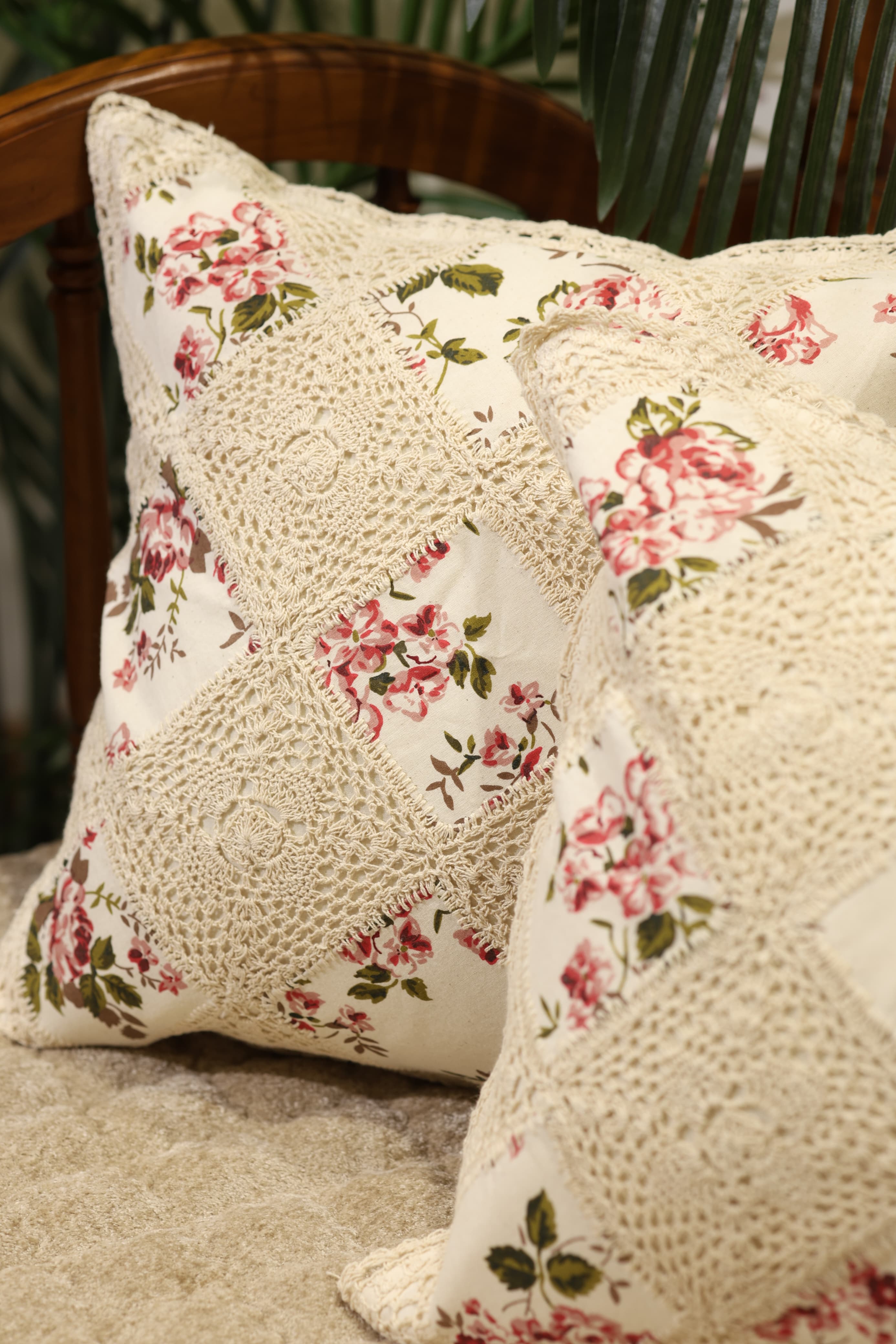 Cushion covers - crochet cushion covers Size :16*16 inches