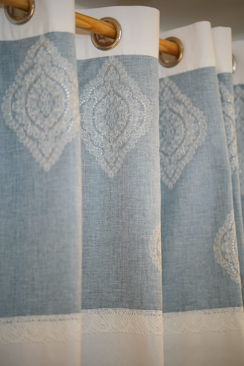 Curtains-Premium embroidery designer curtains