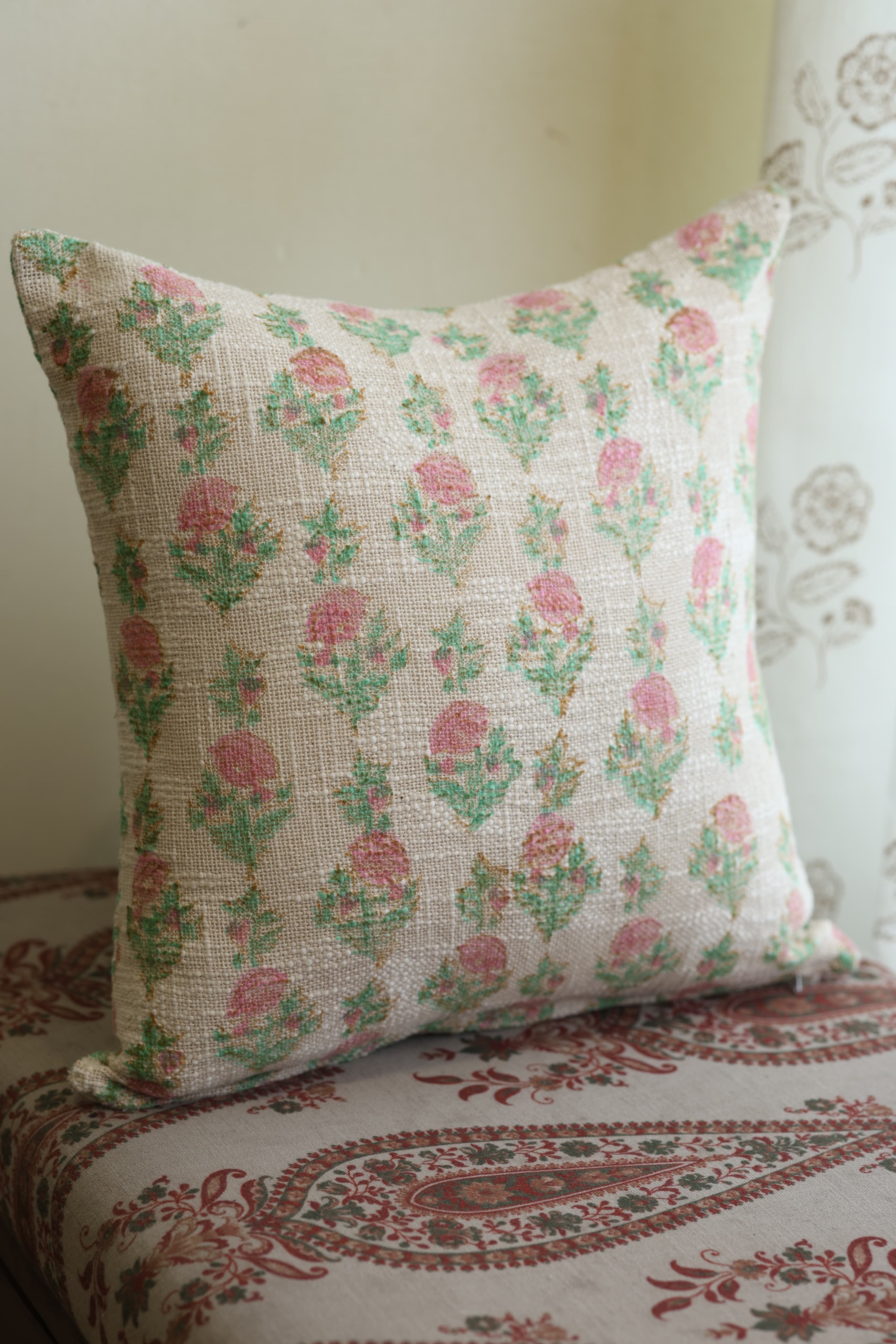 Cushion covers - jute cushion covers Size : 16*16 Inches