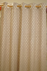 Curtains-Opaque self designer curtains