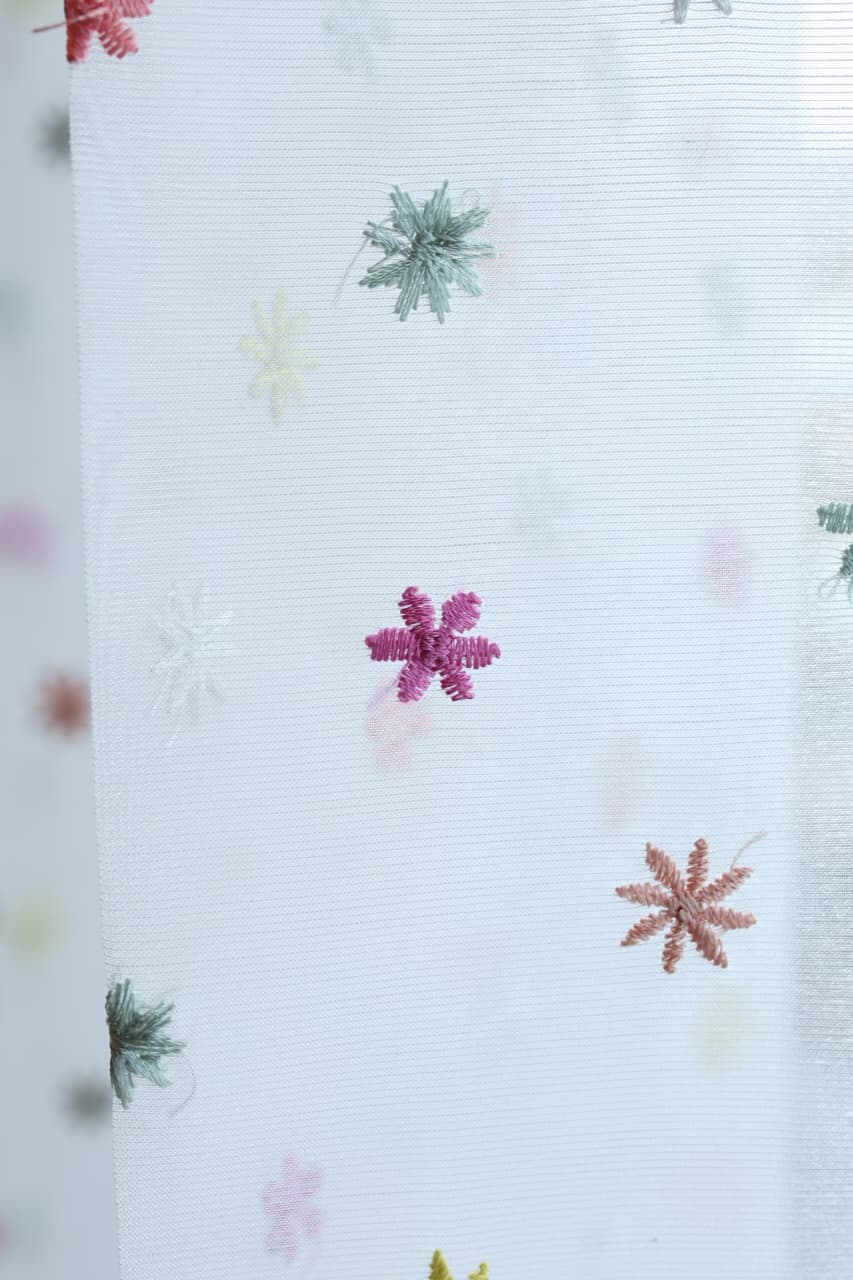 Curtains - Premium embroidery sheer curtains - Kids collection prebooking