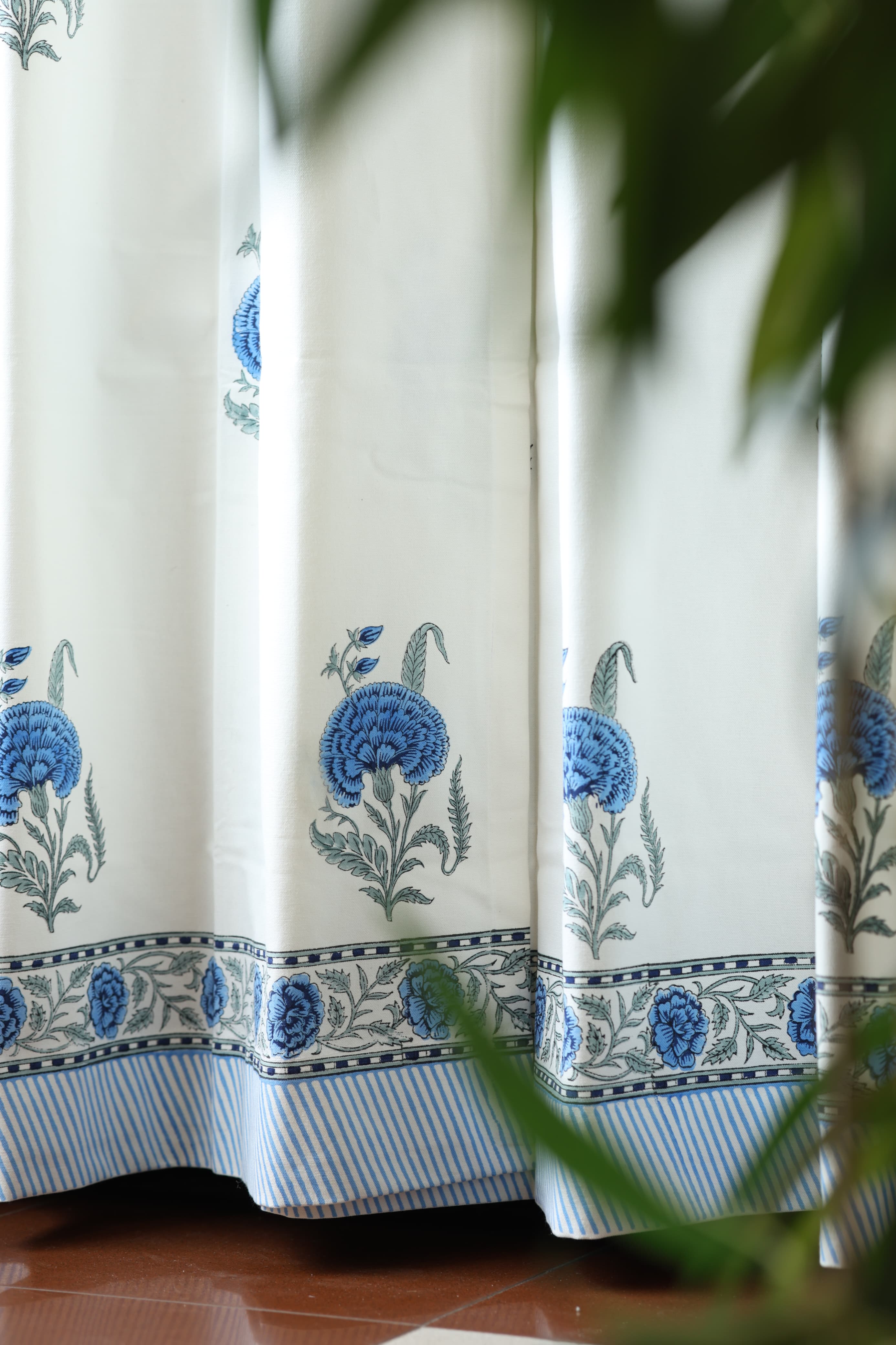 Curtains - Handblock printed curtains