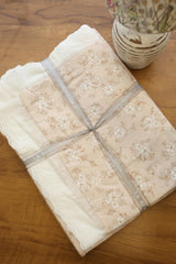 Bedsheets - King soft cotton lace bedsheets majestic