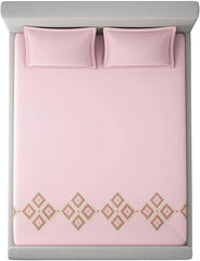 Bedsheets - King Premium machine embroidery bedsheets Sansaar
