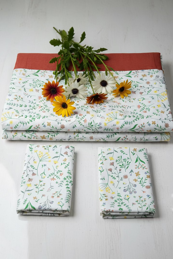 Bedsheets-Queen daily use border bedsheets