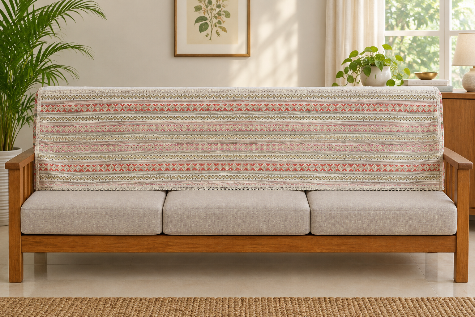 Premium designer Chair / sofa back - 3+1+1 set