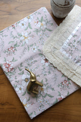 Bedsheets - Queen soft cotton lace bedsheets flora & lace