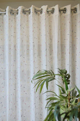 Curtains -Premium embroidered sheet curtain