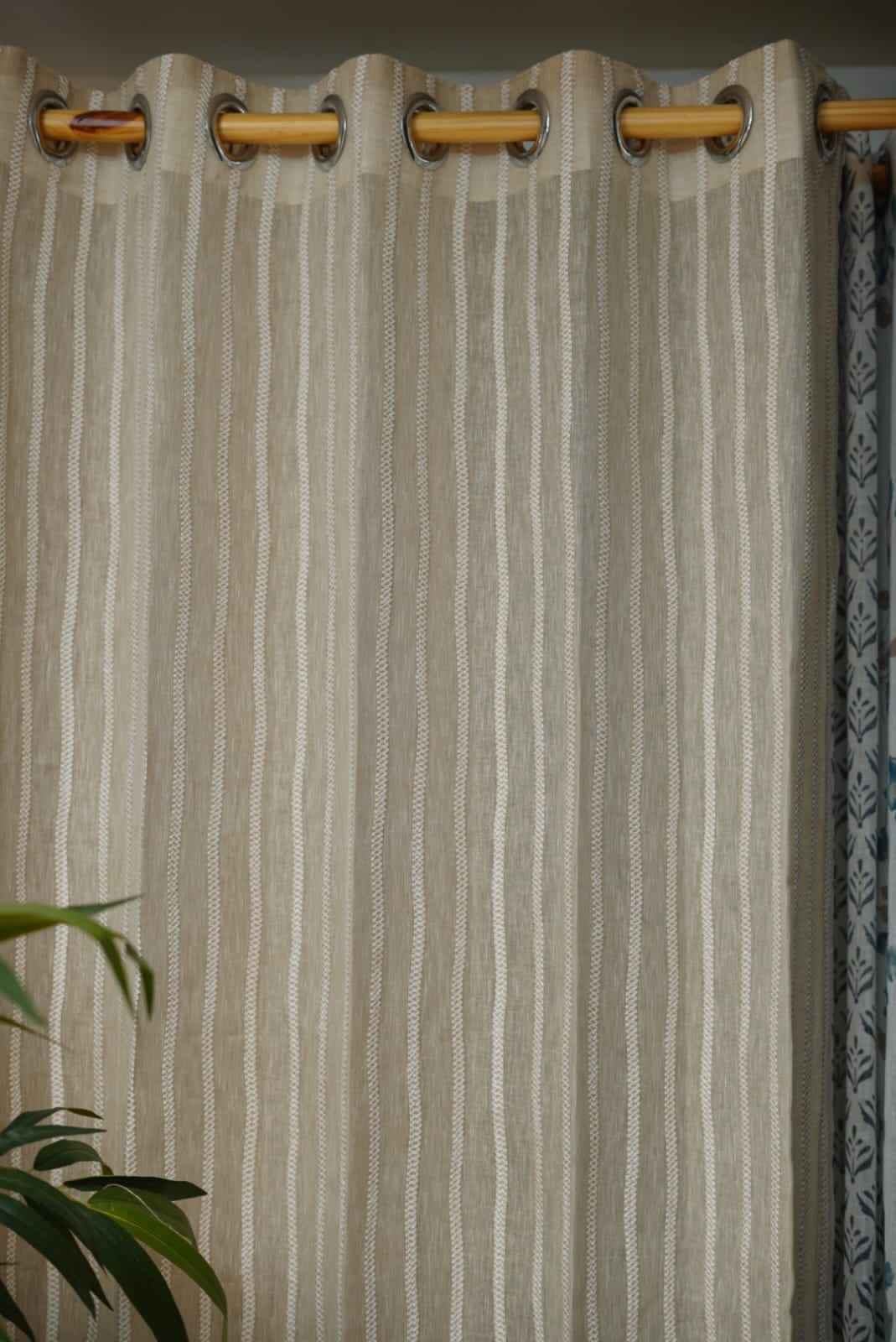 Curtains -Premium embroidered sheer curtain