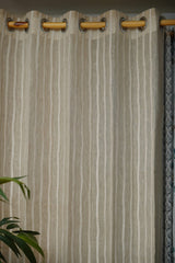 Curtains -Premium embroidered sheer curtain