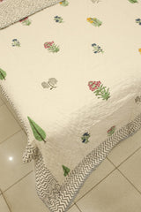 Premium Cotton handblock Print Double Quilt