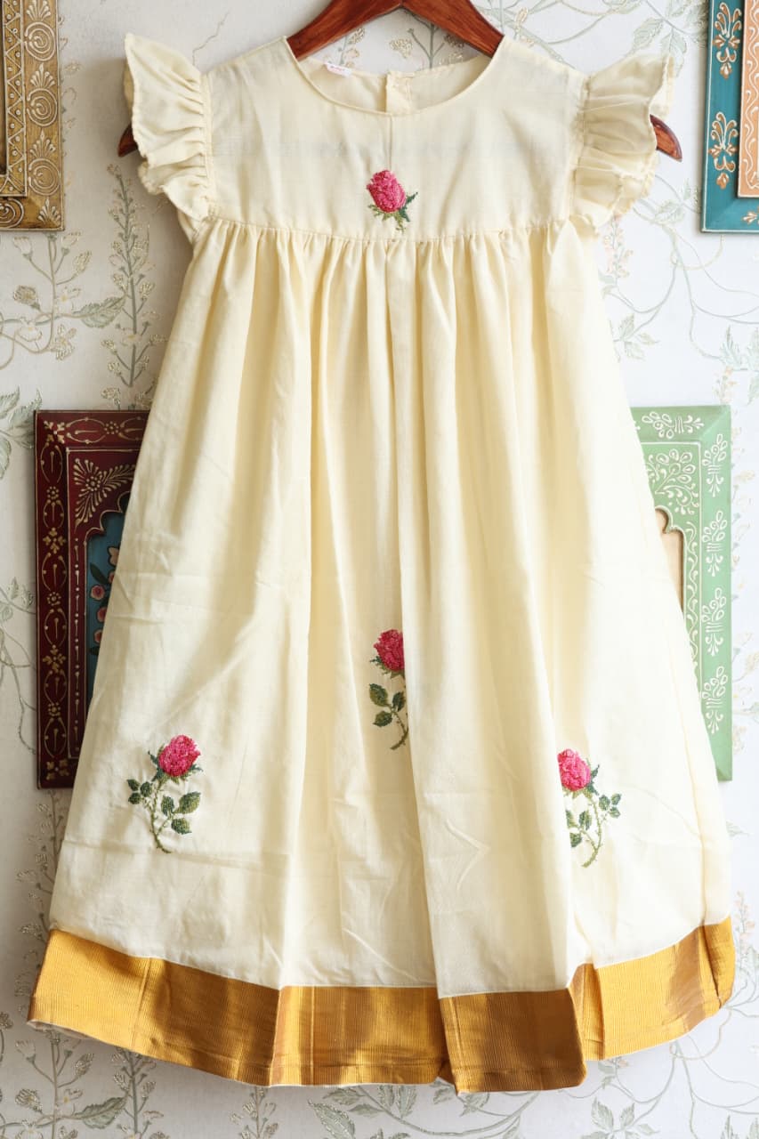 Kids dress - Onam collection 4-5 years