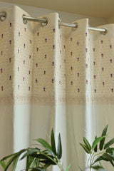 Curtains-Embroiderd Designer opaque curtains Clearance Sale