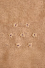 Fabrics - Chanderi embroidery kurti fabric