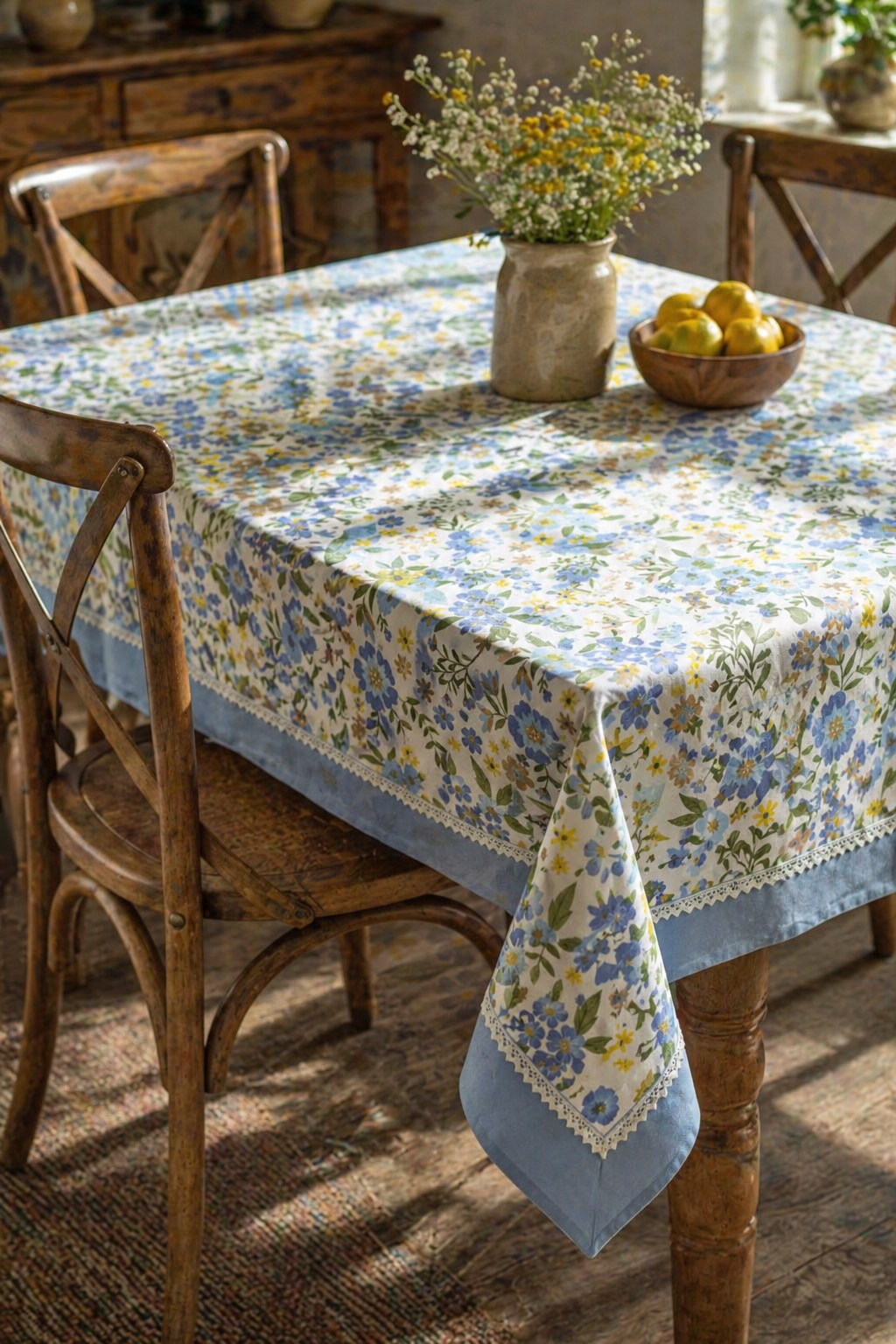 Table cloths -  4 seater printed table cloth | 54 * 78 inch