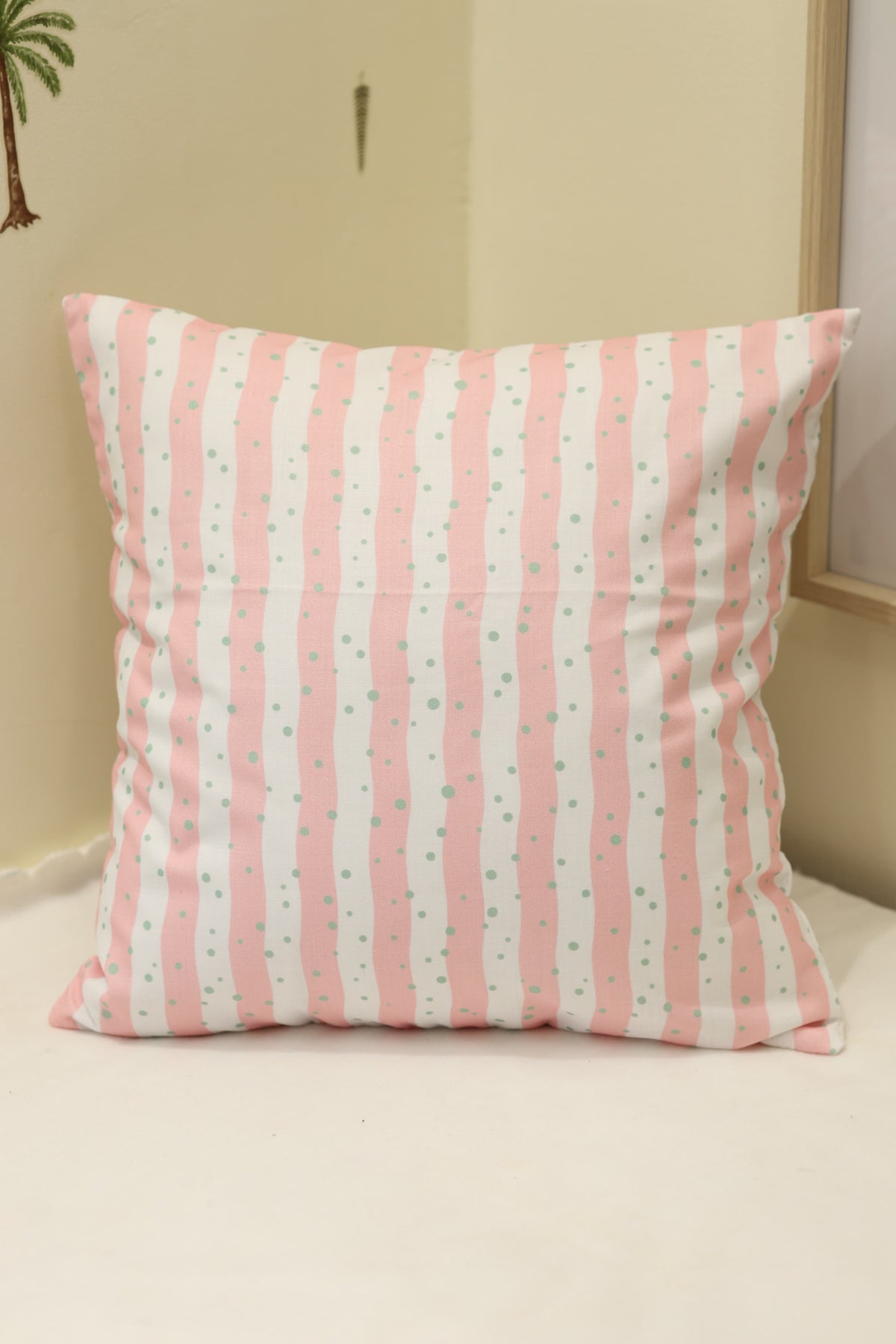 Cushion covers - Stripes printed cushion covers 16*16 inches