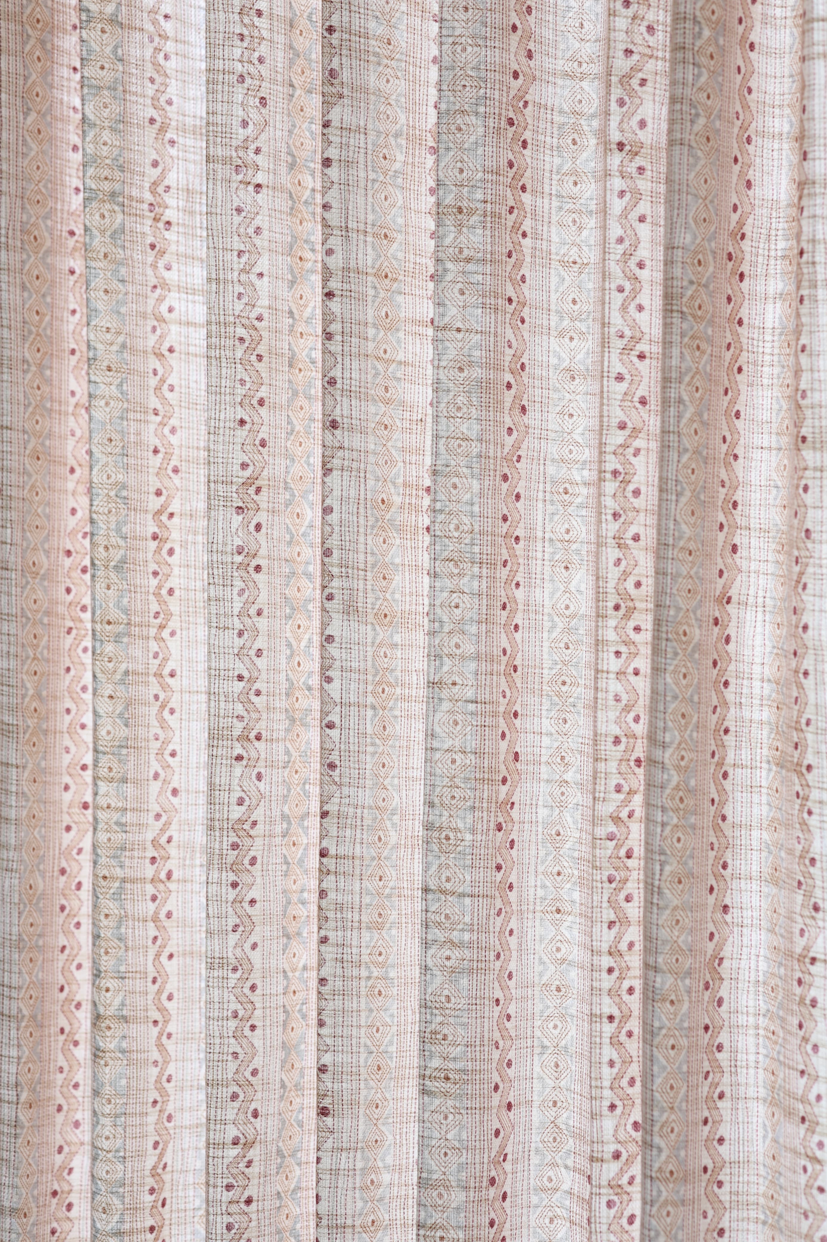Curtains - Premium kantha print floral opaque curtains prebooking