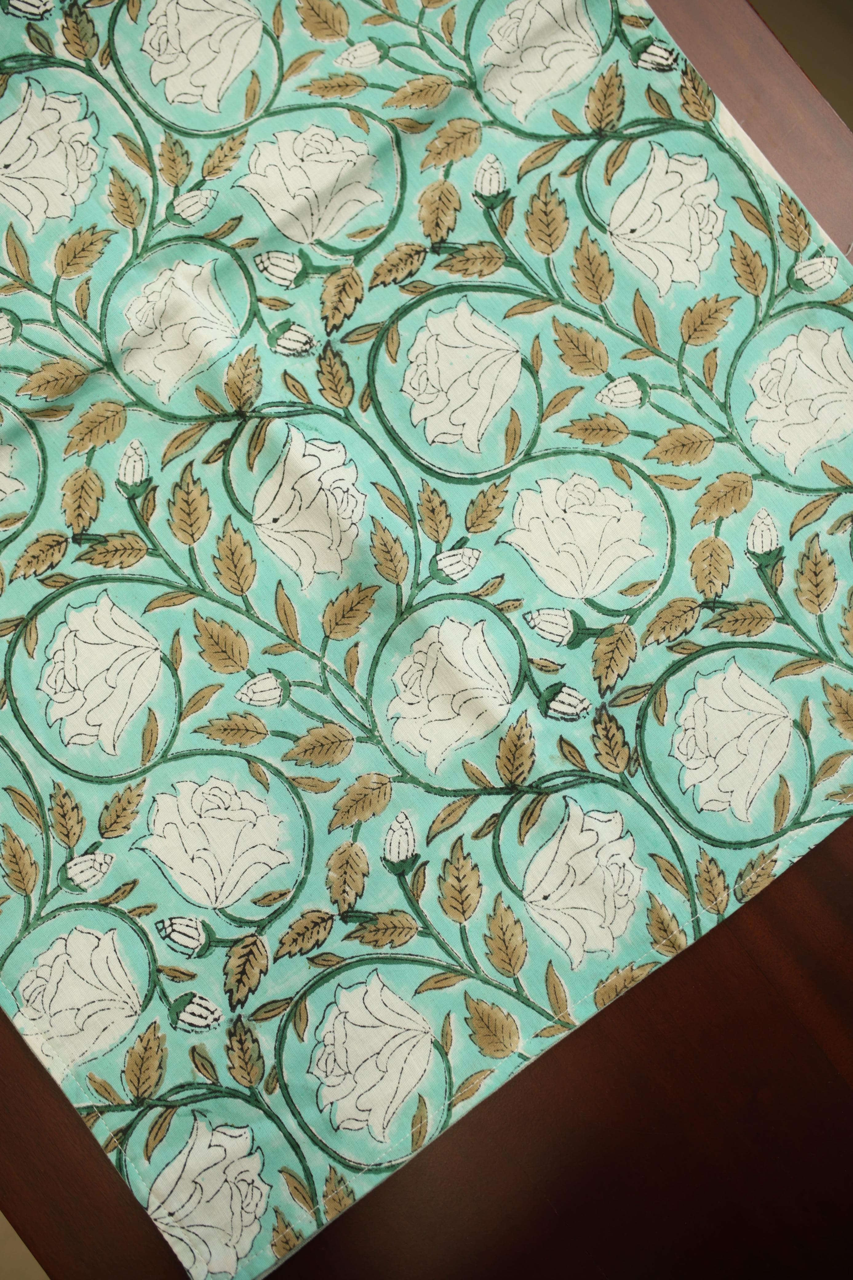 Handblock Pillow cover