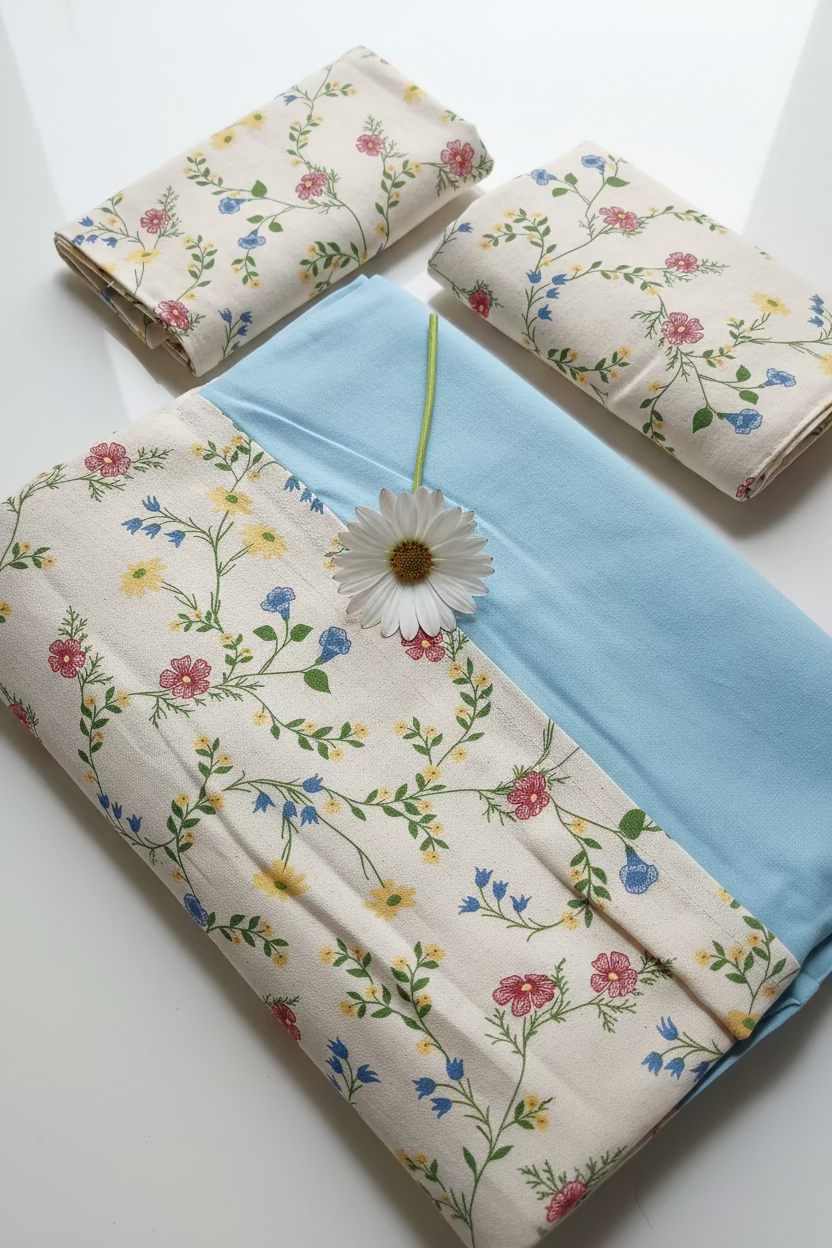 Bedsheets - King Daily use border bedsheets