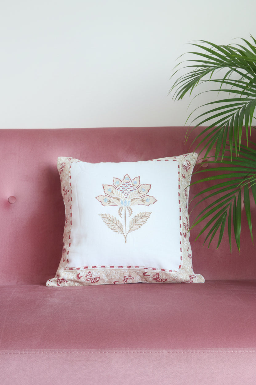 Cushion Cover | Handblock Cushion Cover 16*16 inches