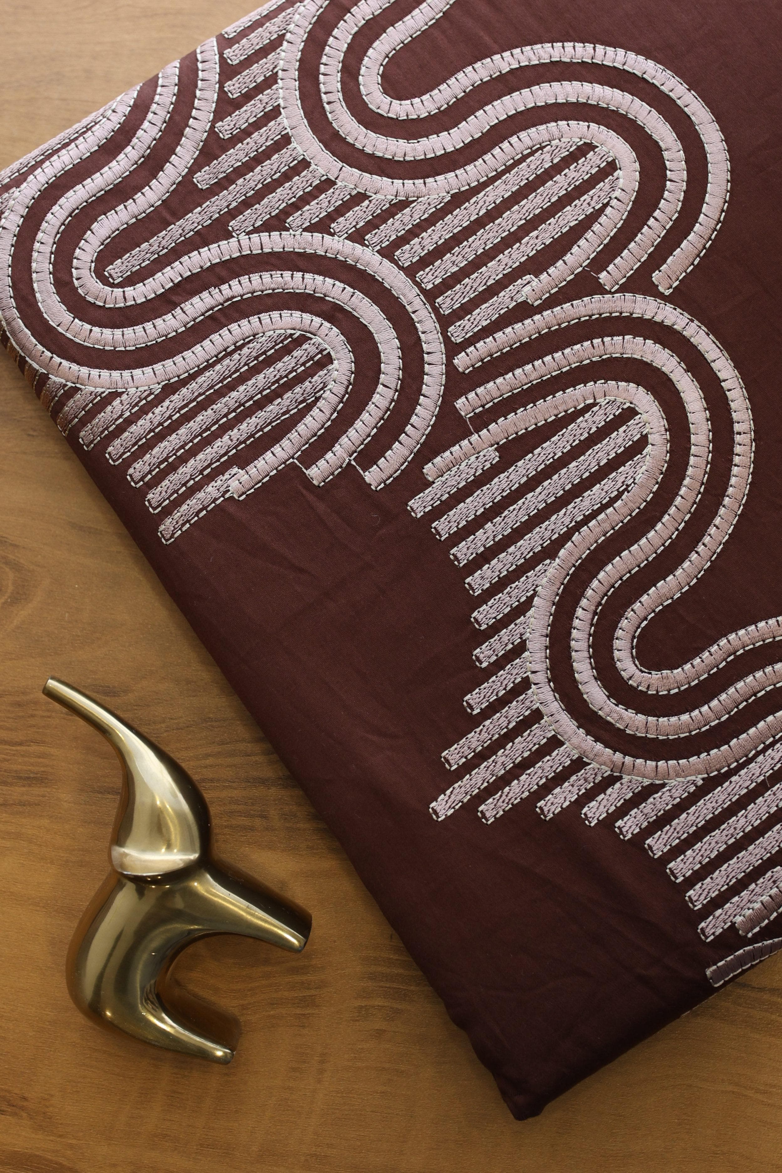 Bedsheets - Premium King Machine embroidery Soft cotton bedsheets